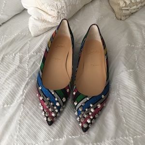 🔥Sale Authentic Christian Louboutin Drama Flat 37